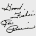 Bass CAT Boat Decal Sticker - Good Fishin Ron Pierce Quote Silver