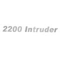 Crestliner Boat Model Decal 2140063 - 220 Intruder Silver Sticker