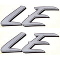 Lund Boat Decals 1986413 - Pro V LE 4 1/2 X 1 5/8 Inch Silver (pair)