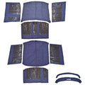 Lowe SF212 Pontoon Boat Enclosure Curtains 2201695 - Dowco Navy (kit)