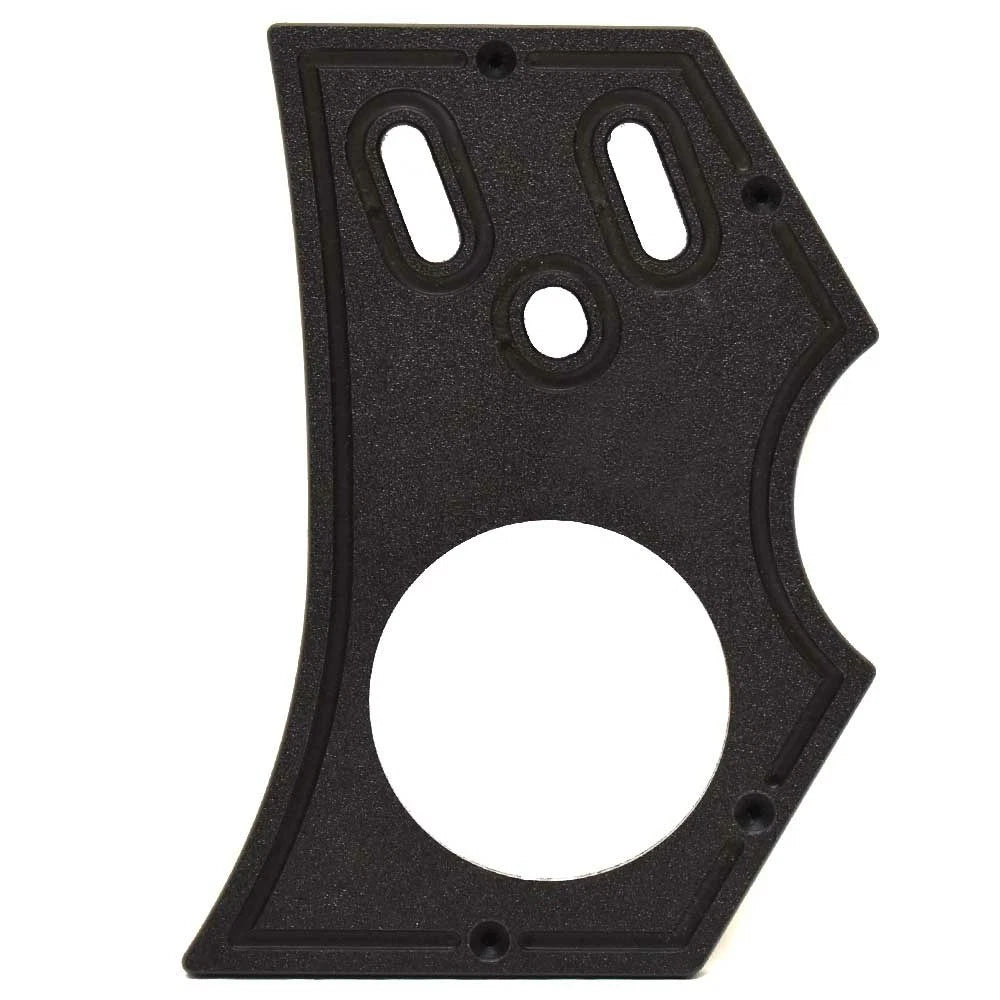 Ranger Boat Blank Gauge Panel 245543 - Black Textured Plastic