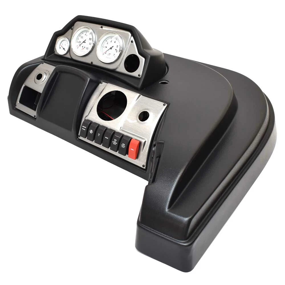 Lund Boat Steering Console 2339502 - 1875 - 1975 Pro-V with Gauges