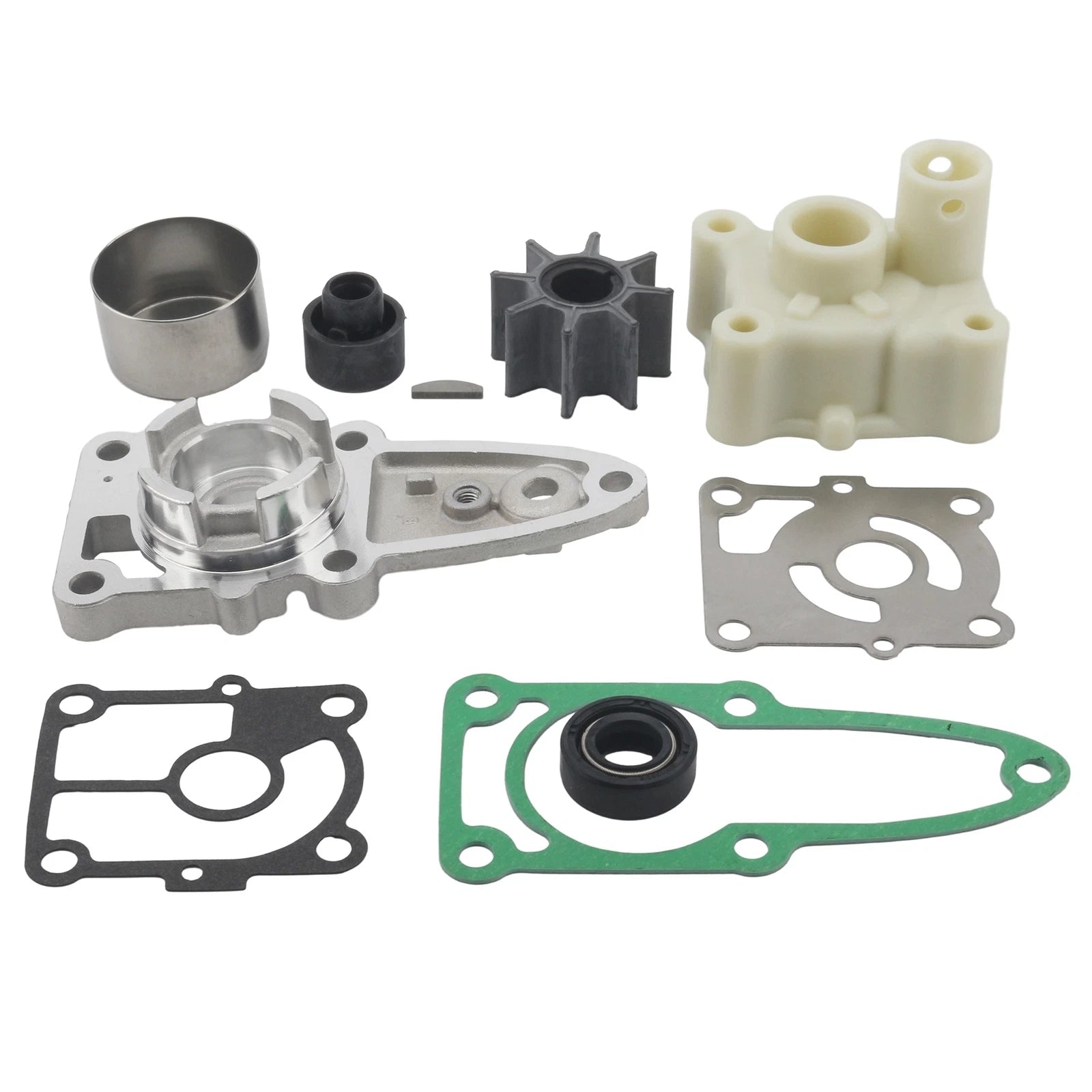 Mercury Outboard 9.9/10/15/20HP Water Pump Impeller Kit Repl 8M0135821 8M0137849