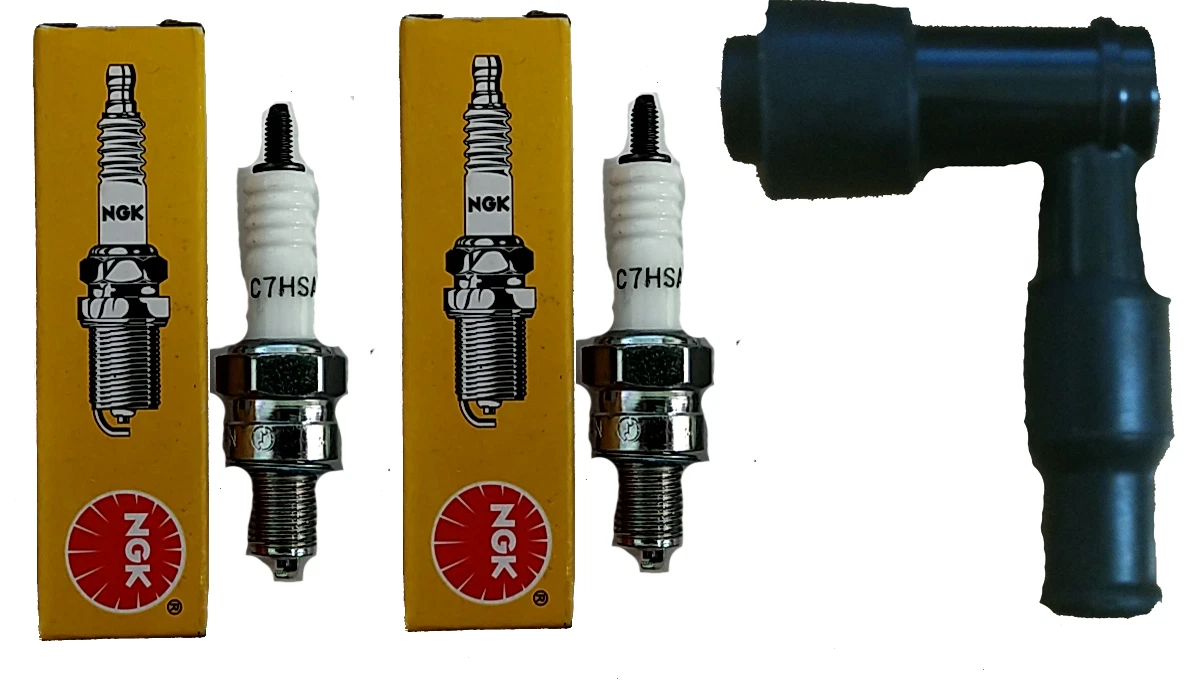 2) BUJÍA + TAPÓN PARA BICICLETA KAWASAKI KLX140L JUVENIL