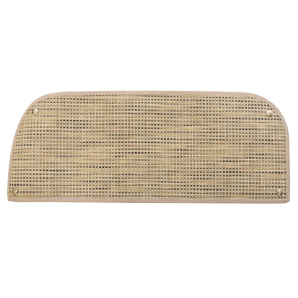 Cobalt Boat Snap-In Deck Mat 407333 - Tan - Beige Woven Vinyl