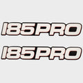 Tracker Marine Boat Decals VS612204-09 - 185 Pro White (pair)