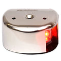 Aqua Signal Boat Bow Light 28301-7 - Port 12V Deck Mount Stainless