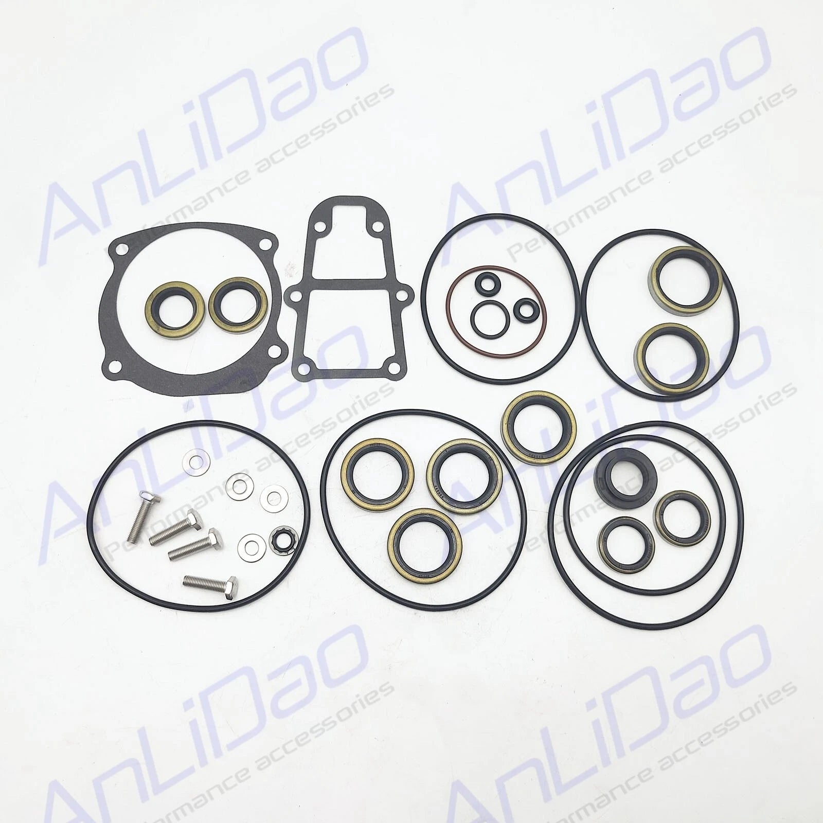 Johnson Evinrude Gearcase Lower Unit Seal Kit 5006373 5000411 87600 9-74106