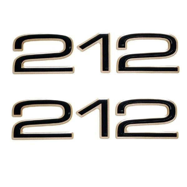 Mako Boat Decals 111025 - 212 CC Black Gold Stickers (pair)