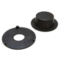 Boat Thru Hull Filter - Livewell Aerator Pump 2 Inch Black