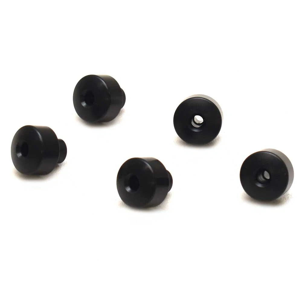MasterCraft Boat Button Caps 542135 - Throttle Neutral Black (5PC)