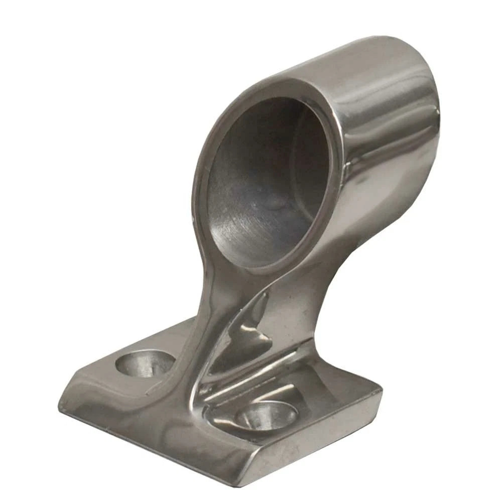 Boat Bow Stanchion End Cap - 7/8 Inch Polished Stainless Steel