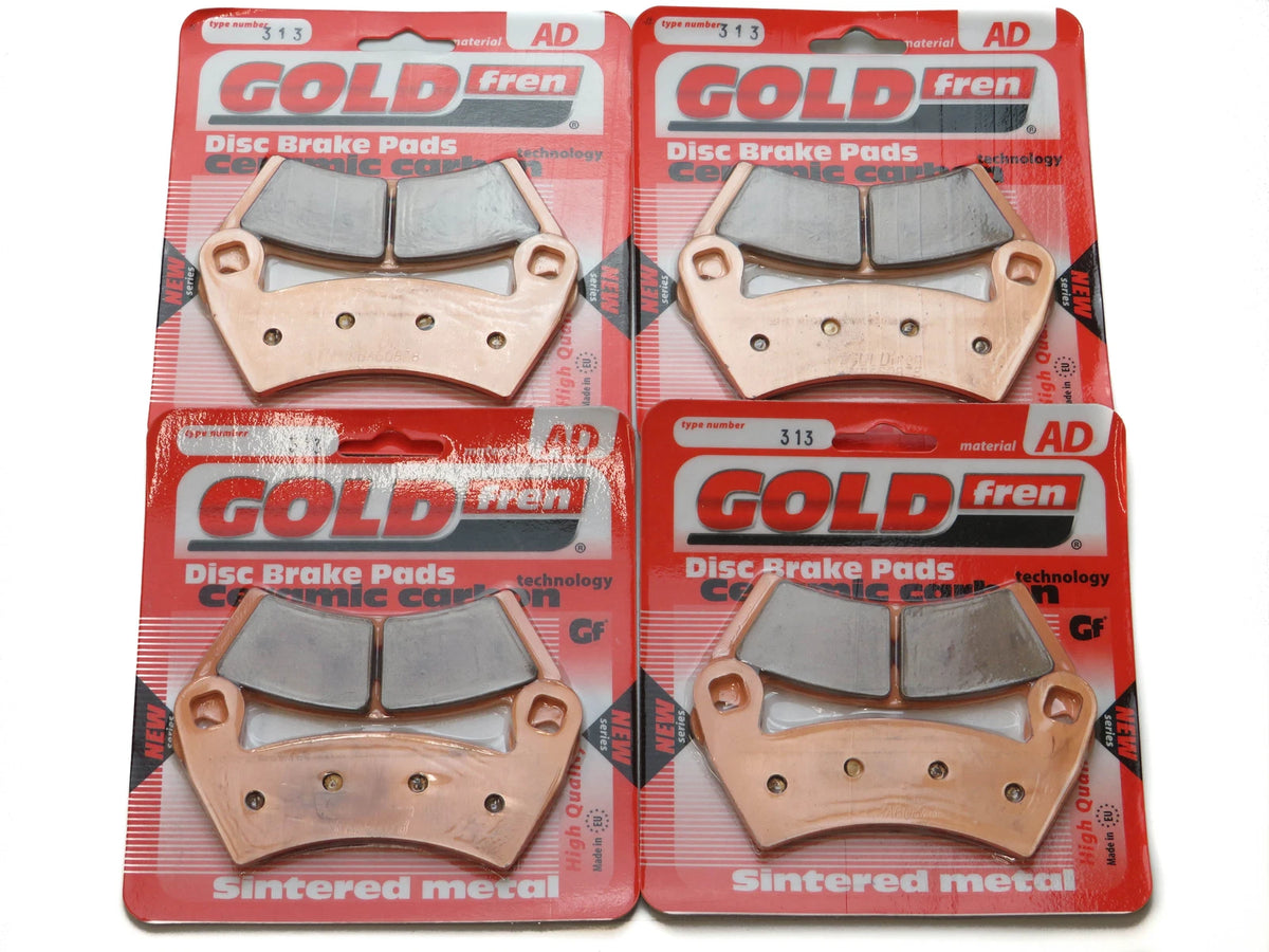 Brake Pads Front & Rear for Polaris RZR-4 XP 900 2012-2014 Complete Set