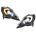 2Pcs LED Headlights Replacement for YAMAHA RAPTOR 350 700 YFZ Wolverine 2006-24