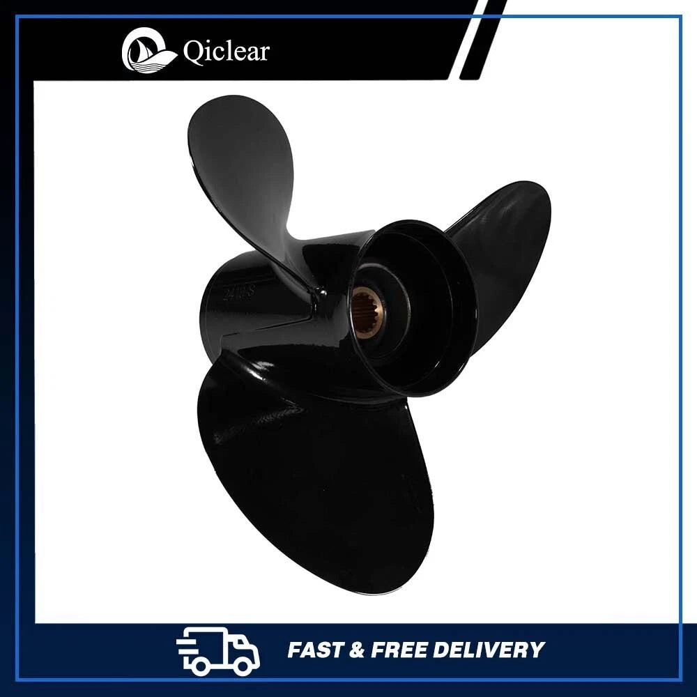 13 1/4 X 17 Aluminum Propeller for SUZUKI Outboard Engine 50-140HP 15 Tooth,RH