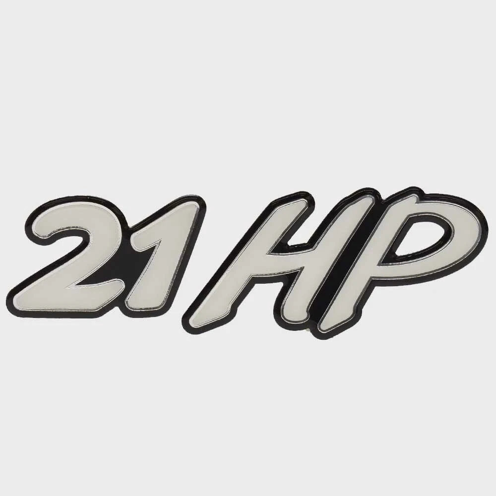 Ranger Boat Raised Emblem Decal 209970 - 21HP 2011 White Vinyl