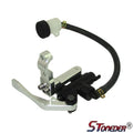 STONEDER CNC Master Cylinder Thumb Brake 12mm for 22mm 7/8'' Handlebars Pit Bike