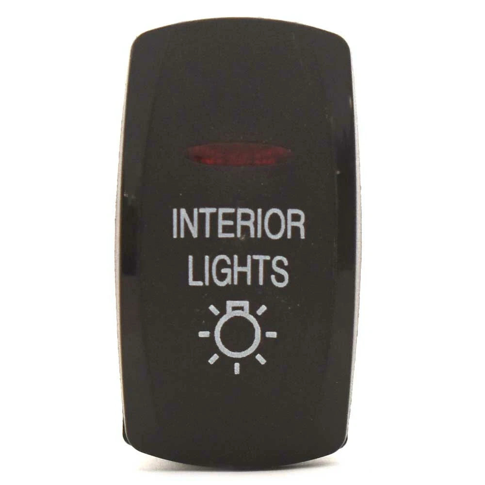 Carling Boat Rocker Switch 201575 - with Actuator 20A 12V ON/OFF