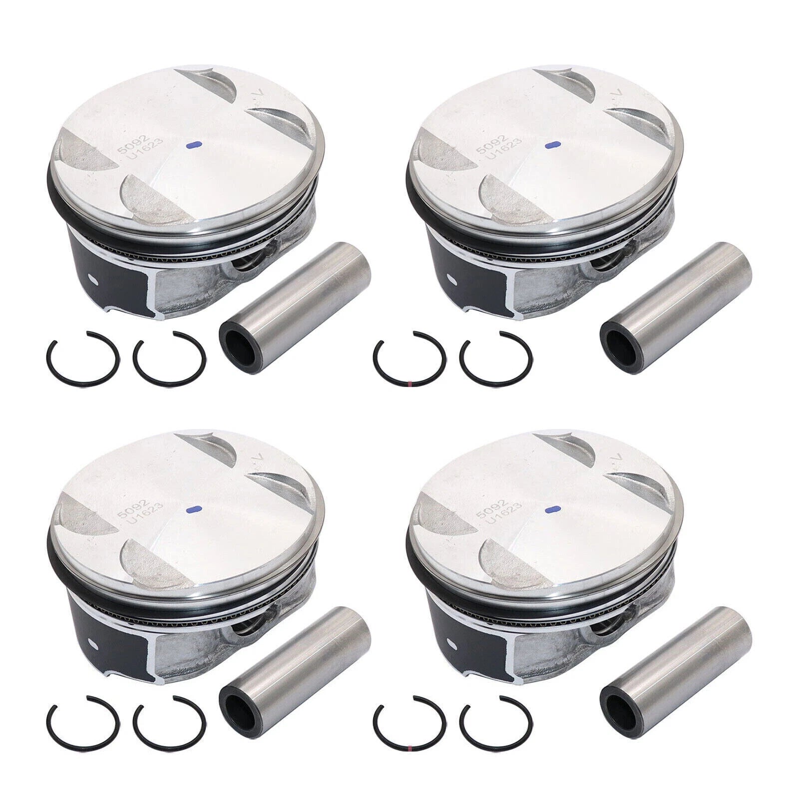4PK Pistons with Pistion Rings for Komatsu 4D95L-1FF Engine