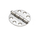 Boat Round Butt Hinge - 2 5/8 X 2 1/2 Inch 14 Gauge Stainless