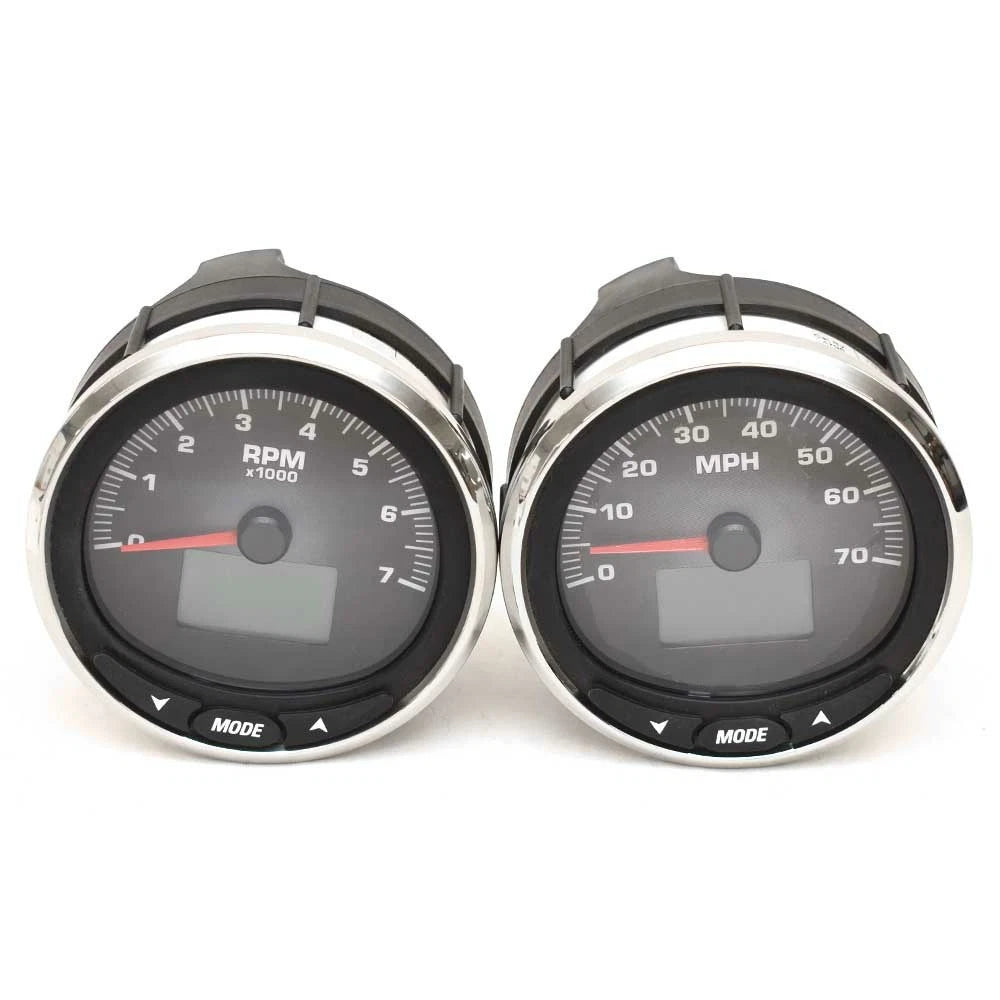 Faria Boat Gauge Set MGT022C - MG3000 Tach/Speedo MGS023B (2PC)