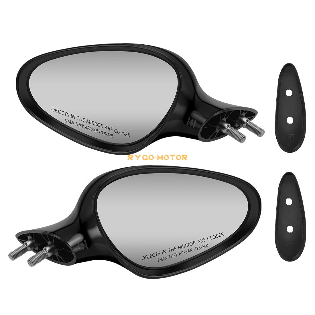 Left & Right Mirror Set for Yamaha Waverunner XL800 XLT800 XLT1200 FX Cruiser HO