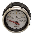 Faria Boat Temperature Gauge GP5803A - 2 Inch Silver White