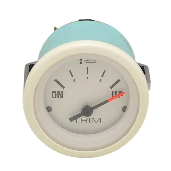 Teleflex Boat Mercury Trim Gauge 31742F - Ranger 7E815 White