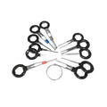 36pcs Car Terminal Removal Key Pliers Crimp Connector Pin Extractor Tool Kit T