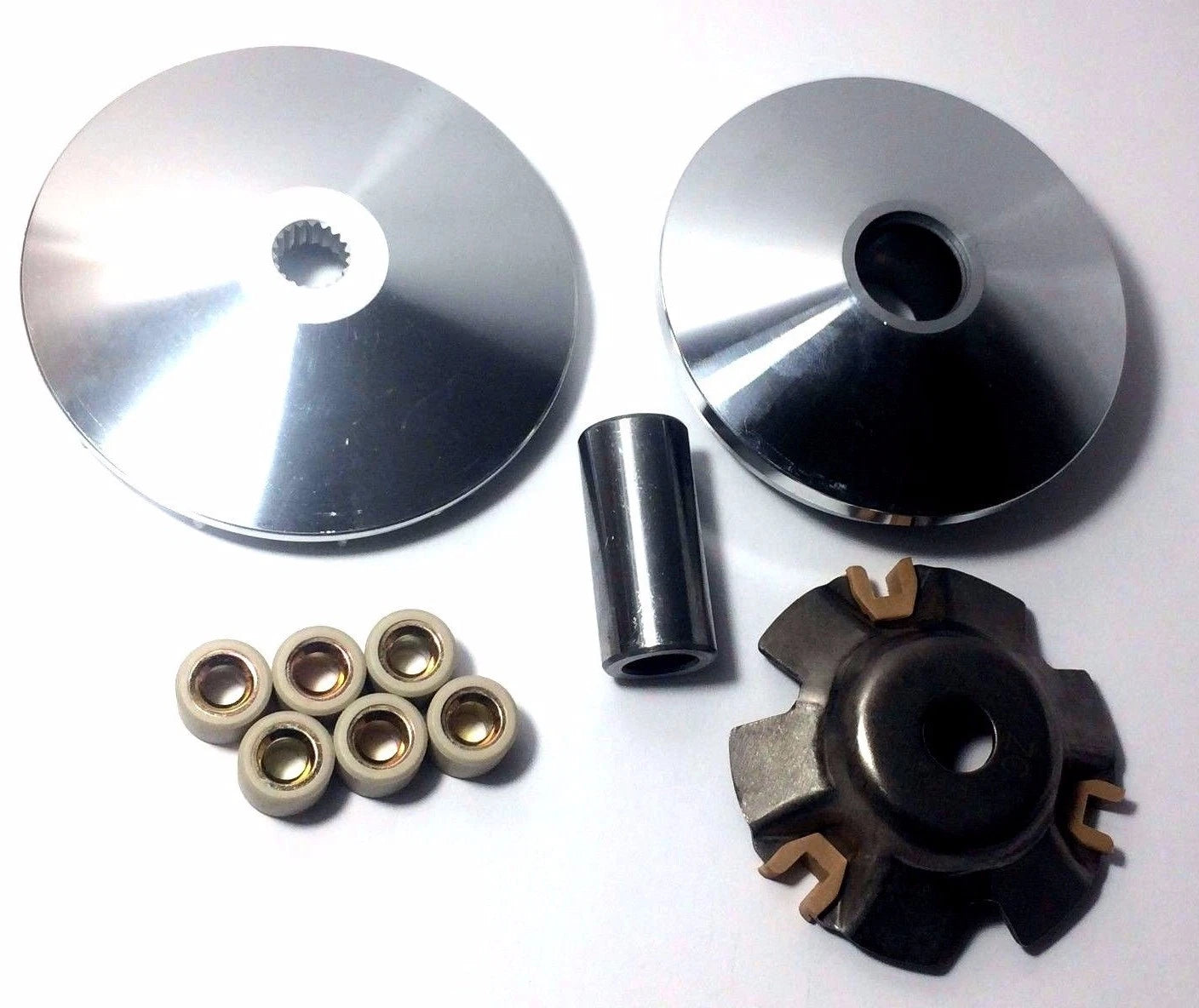 SCOOTER CLUTCH VARIATOR PULLEY FAN ROLLER WEIGHTS FOR HONDA GY6 125cc 150cc ATV