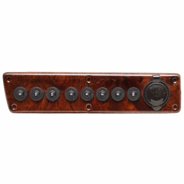 Godfrey Pontoon Boat Breaker Panel - 9 1/2 X 2 1/8 Inch Woodgrain