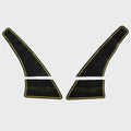 Four Winns RS Boat Tower Graphic Decals - Black Green (set of 4)