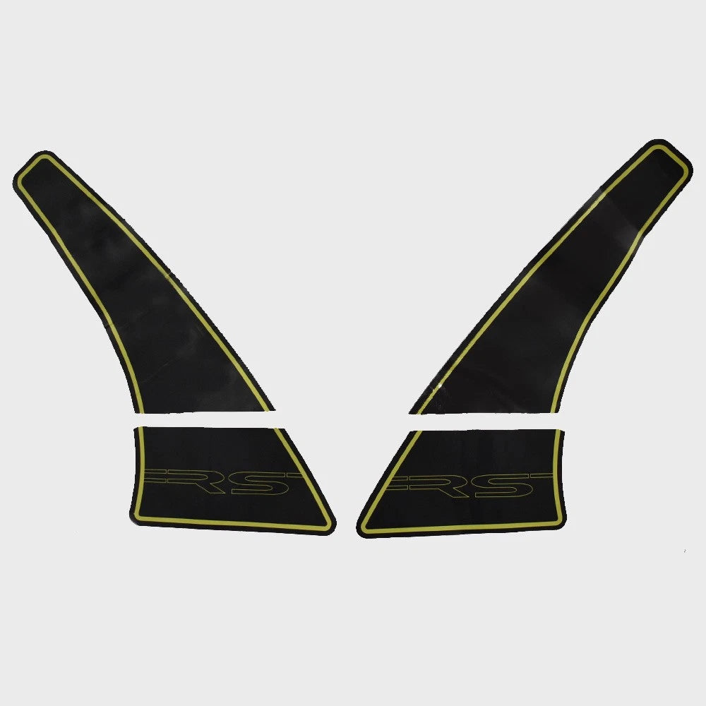 Four Winns RS Boat Tower Graphic Decals - Black Green (set of 4)