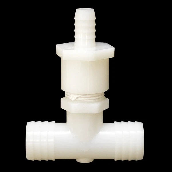 MasterCraft Boat Hose Tee Fitting 300784 - 1 1/8 Inch White Plastic