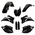 POLISPORT PLASTIC KIT YAMAHA YZ250F 2008-2009, YZ450F 2008-2009, BLACK
