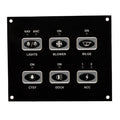 Bryant Boat Keypad Panel 210-A-1 - Black Push-Button