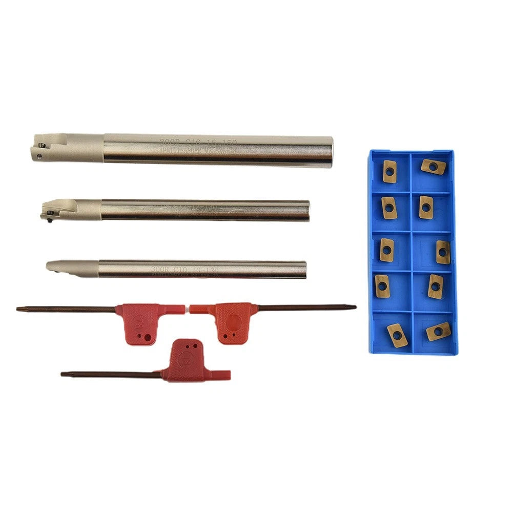 Turning Tool Holder Turning Insert Mill Holder Tool 1 Set 300R C10-10-120-1T