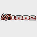 Ranger Boat Model VS1882 Decal 322073 - Black Red Silver Sticker