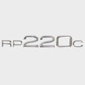 Ranger Boat Raised Emblem Decal - RP 220 C Silver Sticker