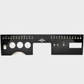 Fountain Boat Blank Gauge Panel - 44 X 11 Inch Black Acrylic