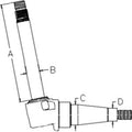 Spindle - Right Hand or Left Hand Fits International Fits Case IH 1660 1315374C2