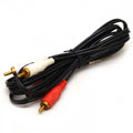 Jensen Audio Boat Stereo Cable JCAV6 - Rinker RCA 6 FT Black Red White