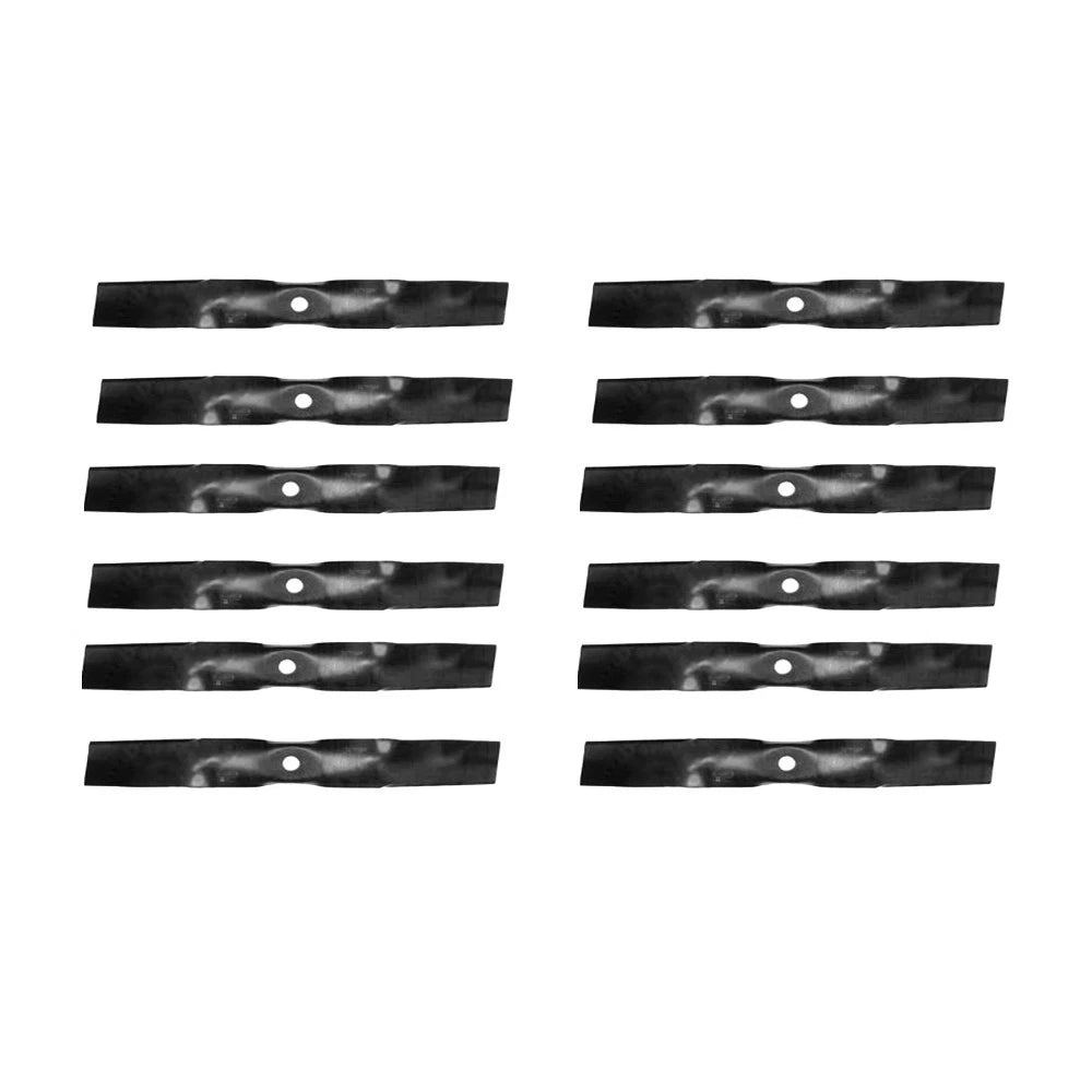 12 Pack: Lawn Mower Blades Fits John Deere Replaces M170639