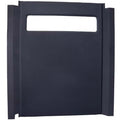 CM8680BP Back Panel, Gray Fabric Fits Massey Ferguson