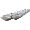 Pontoon Log Boat Float Tubes - 22 FT X 25 Inch with Lift Strakes (pair)