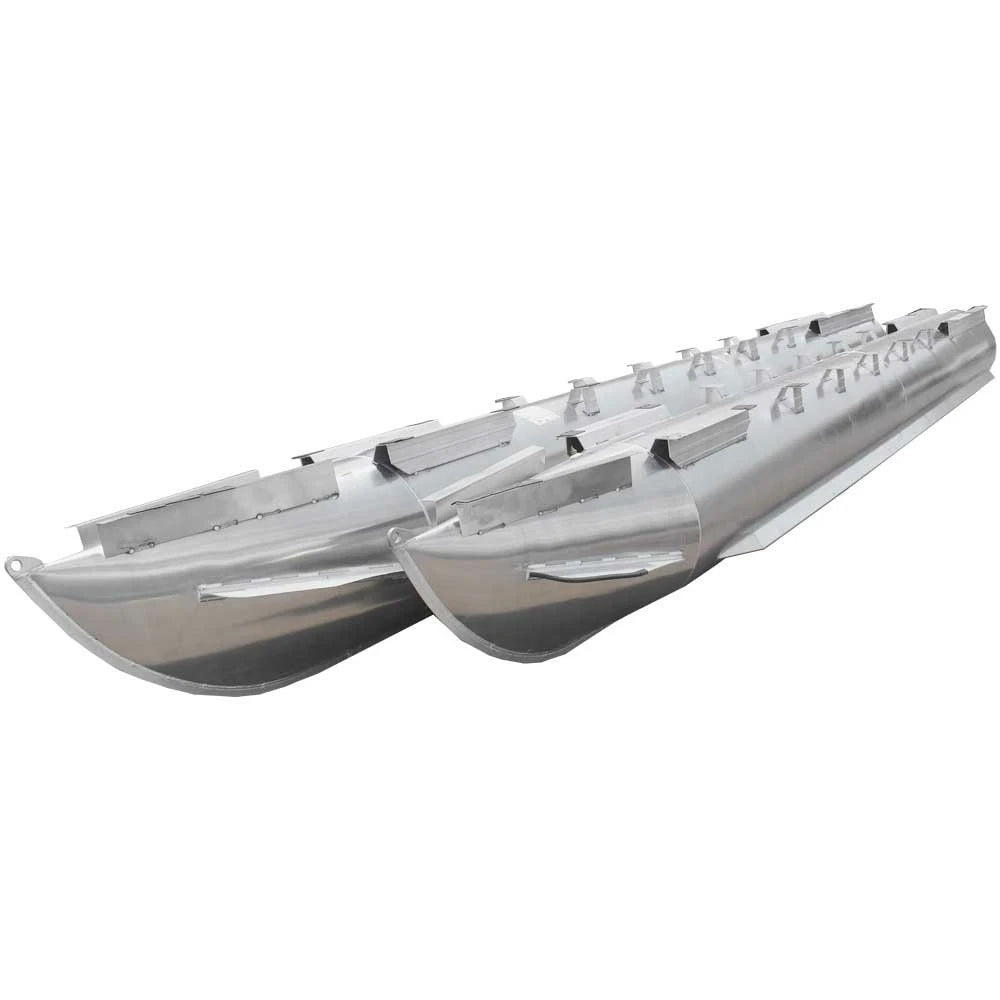 Pontoon Log Boat Float Tubes - 22 FT X 25 Inch with Lift Strakes (pair)