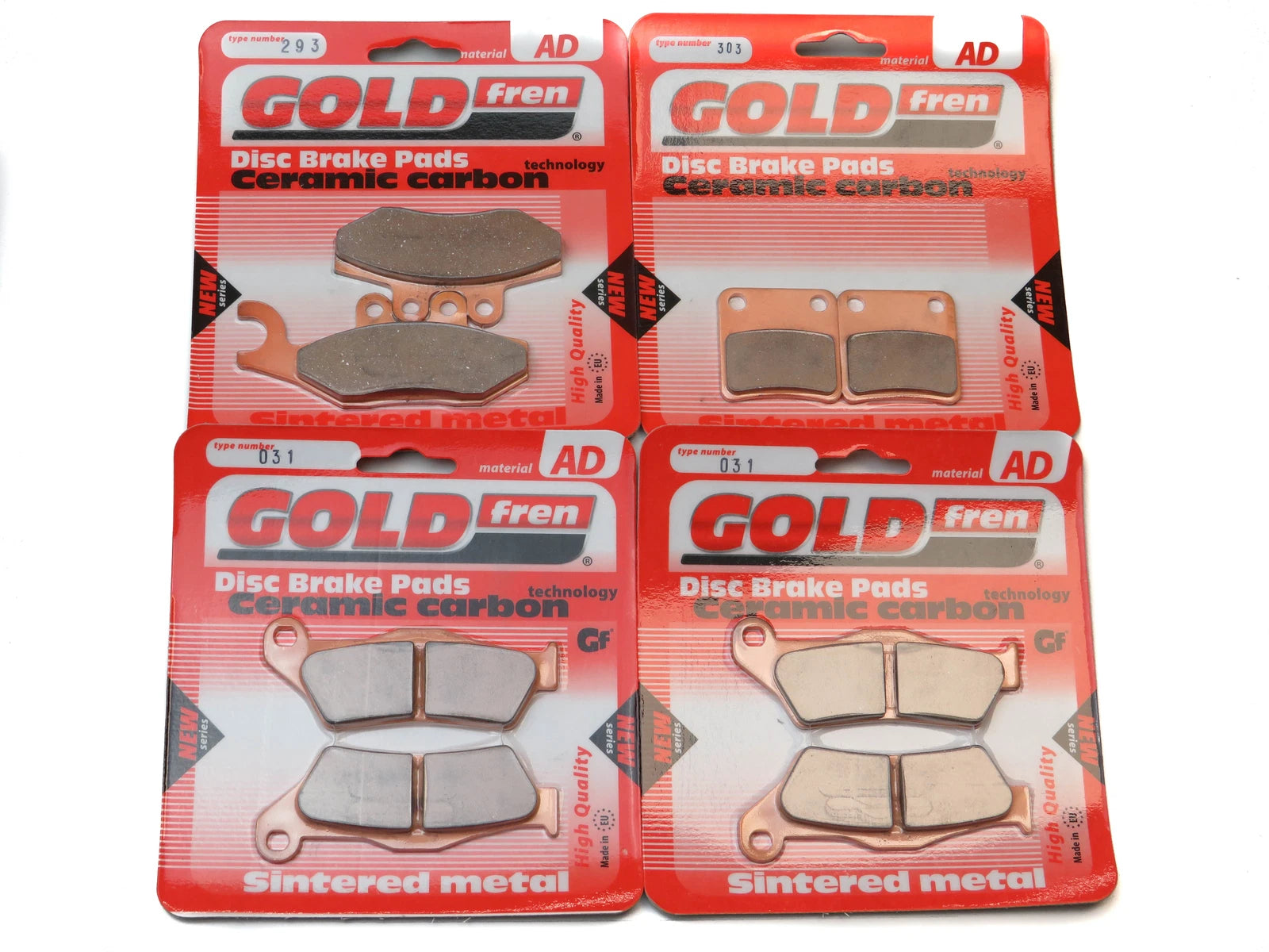 Brake Pads Front & Rear for Aprilia SRV 850 2012-2014