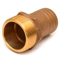Groco Boat Pipe to Hose Fitting PTH-1500 - 1 1/2 Inch Barbed Bronze