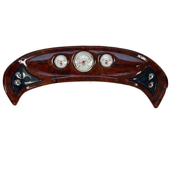 Sun Tracker Pontoon Boat Dash Panel 166419 - Woodgrain