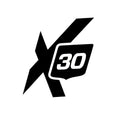 MasterCraft Boat Decal 755438 - X30 Black 4 X 4 3/8 Inch Sticker